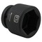 Dynamic 1" Drive Standard Socket, Black Phosphate, Tools 1-15/16" X 1" Drive, 6 Point Standard Length D025362 - alternate 4